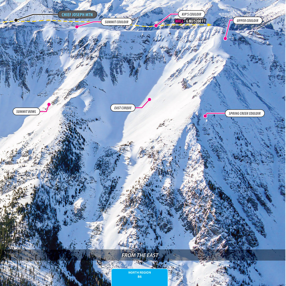 Northern Wallowa Ski Atlas - wholesale