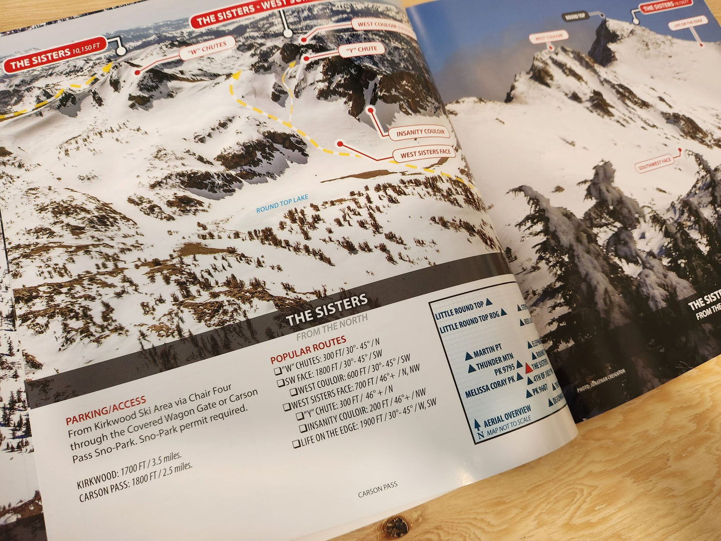 Tahoe Ski Atlas - WHOLESALE