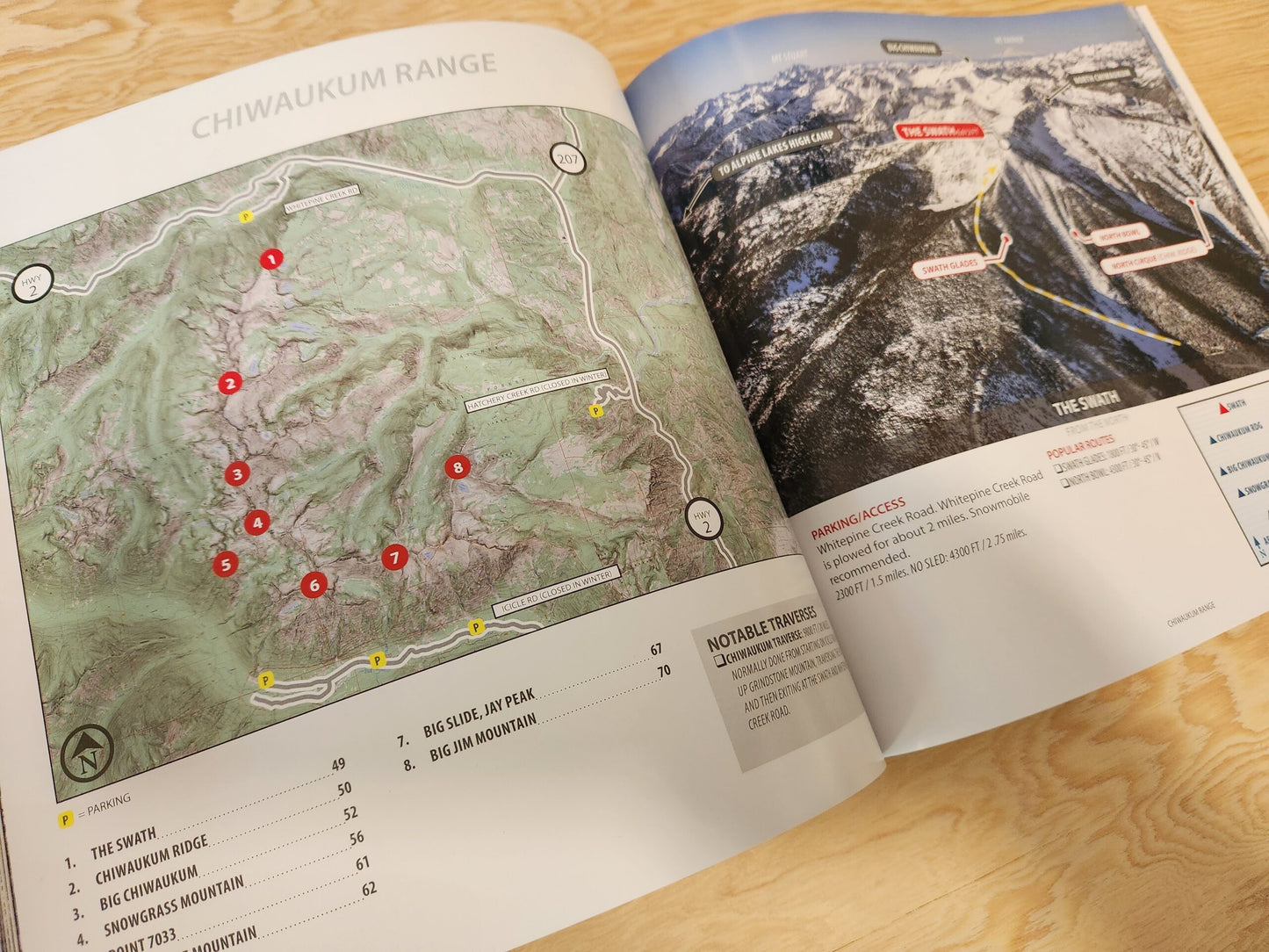 Stevens Pass Ski Atlas - WHOLESALE