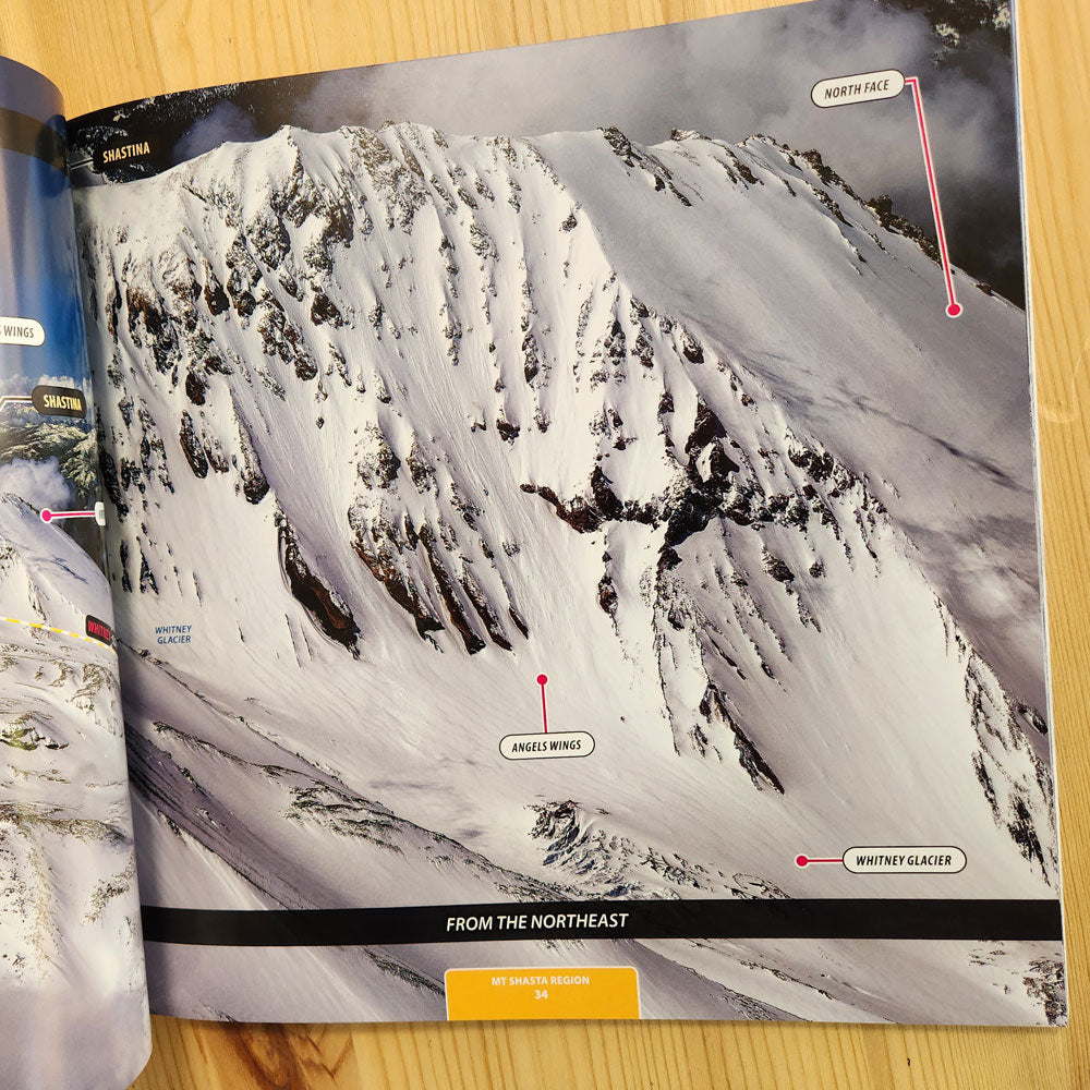 Lassen & Shasta California Ski Atlas - Wholesale