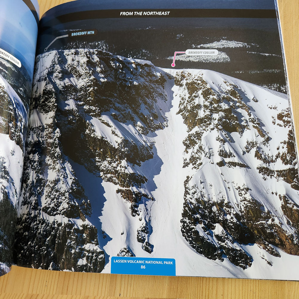 Lassen & Shasta California Ski Atlas - Wholesale