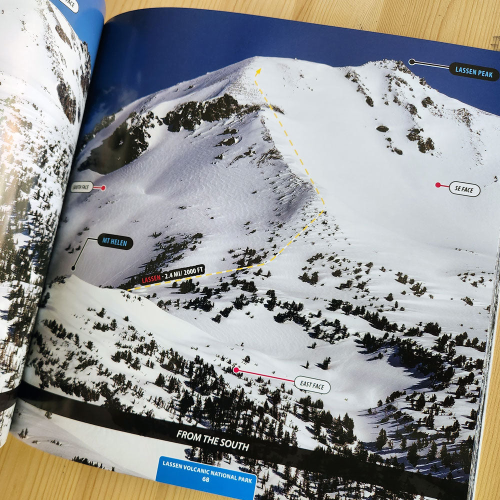 Lassen & Shasta California Ski Atlas - Wholesale