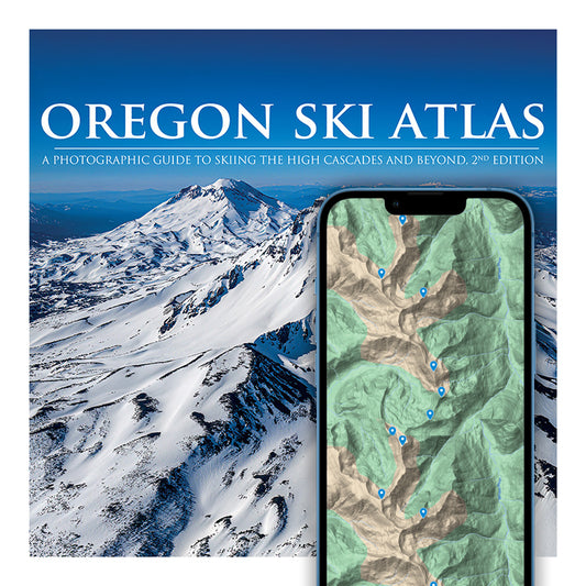 Oregon Ski Atlas 2nd Edition Online Map