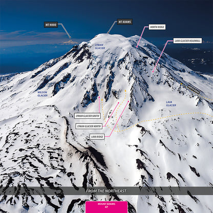 Washington Volcanoes Ski Atlas - wholesale